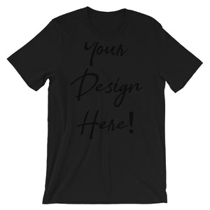 Short-Sleeve Unisex T-Shirt with Custom Design